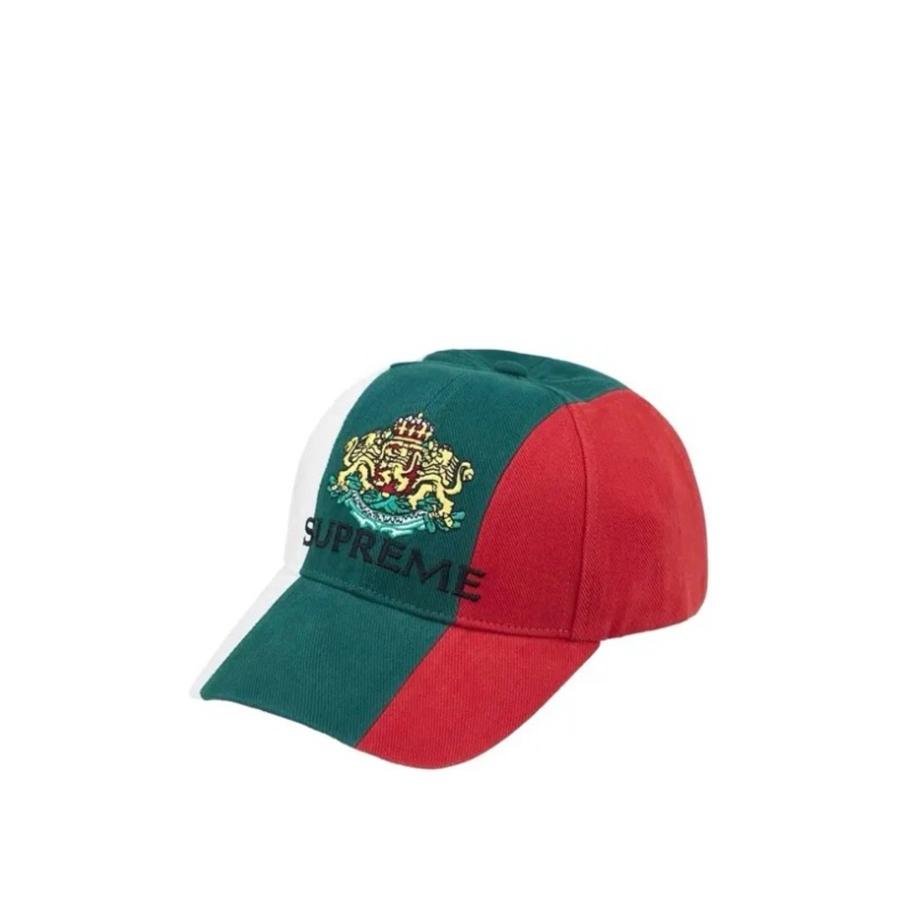 Supreme Multicolor Cap with Embroidered Crest